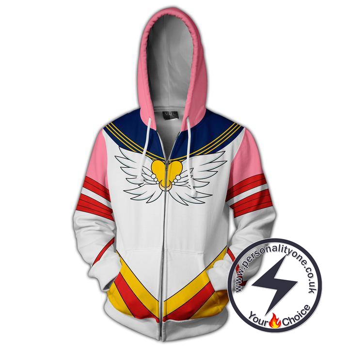 Sailor Moon Tsukino Usagi Eternal Zip Up Hoodie Jacket